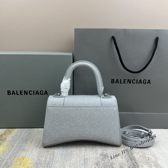 Balenciaga專櫃爆款新閃閃沙漏包 巴黎世家原單手提肩背包 8896閃金 fyj1251